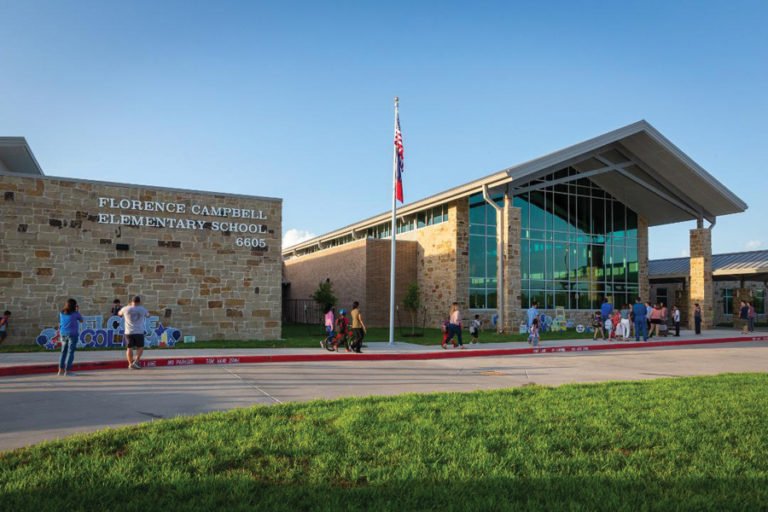 Clear Creek ISD – Florence Campbell Elementary SchoolClear Creek ISD chose Drymalla to construct their new single story elementary facility.  Classrooms, science, music, art, gymnasiums, cafeteria, full service kitchen and administrative and support services are provided in this facility.  A spread footing foundation supports a slab on grade and structural steel structure.  The exterior envelope includes metal stud and masonry backup walls with brick veneer, stone and metal panel and storefront systems, curtain wall.  Standing seam and modified bitumen roof systems complete the building.  This elementary provides its students with the latest technology and security systems for the campus.Back to Portfolio